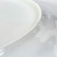 FENDI 7AC045 White Porcelain Dinnerware, Set of 2, Pair of Orlock Plates, Women's, White