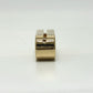 FENDI 7AC067 Orlock Placeholder, Metal, Gold, for Women