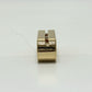 FENDI 7AC067 Orlock Placeholder, Metal, Gold, for Women