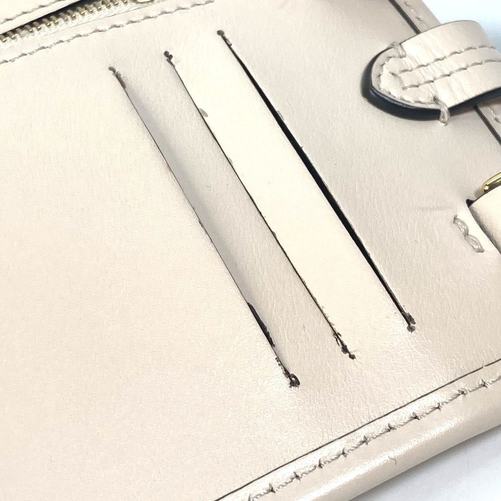 FENDI 7AS131 スマホケース ズッカ ロゴ フォンポーチ スマホポーチ オーロック ショルダーバッグ 斜め掛け ポーチ ビスコース レディース ベージュ