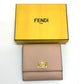 FENDI 8M0438 Peekaboo Bifold Wallet, Leather, Women's, Pink
