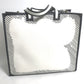 FENDI 8BH357 Joshua Vides collaboration shopper bag, shoulder bag, tote bag, coated canvas, men's white