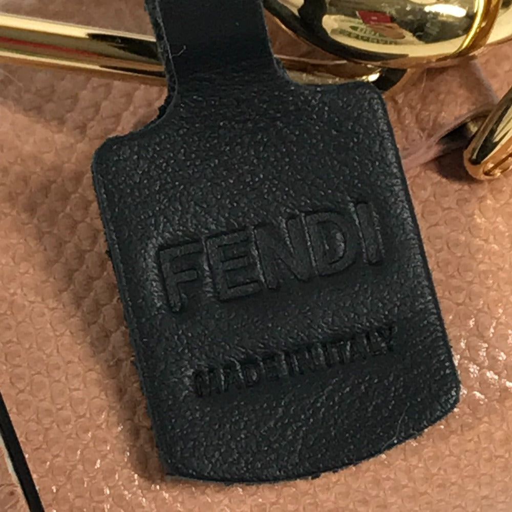 FENDI airpods ロゴ エアポッズケース イヤホンケース イヤフォンケース レザー レディース ベージュ