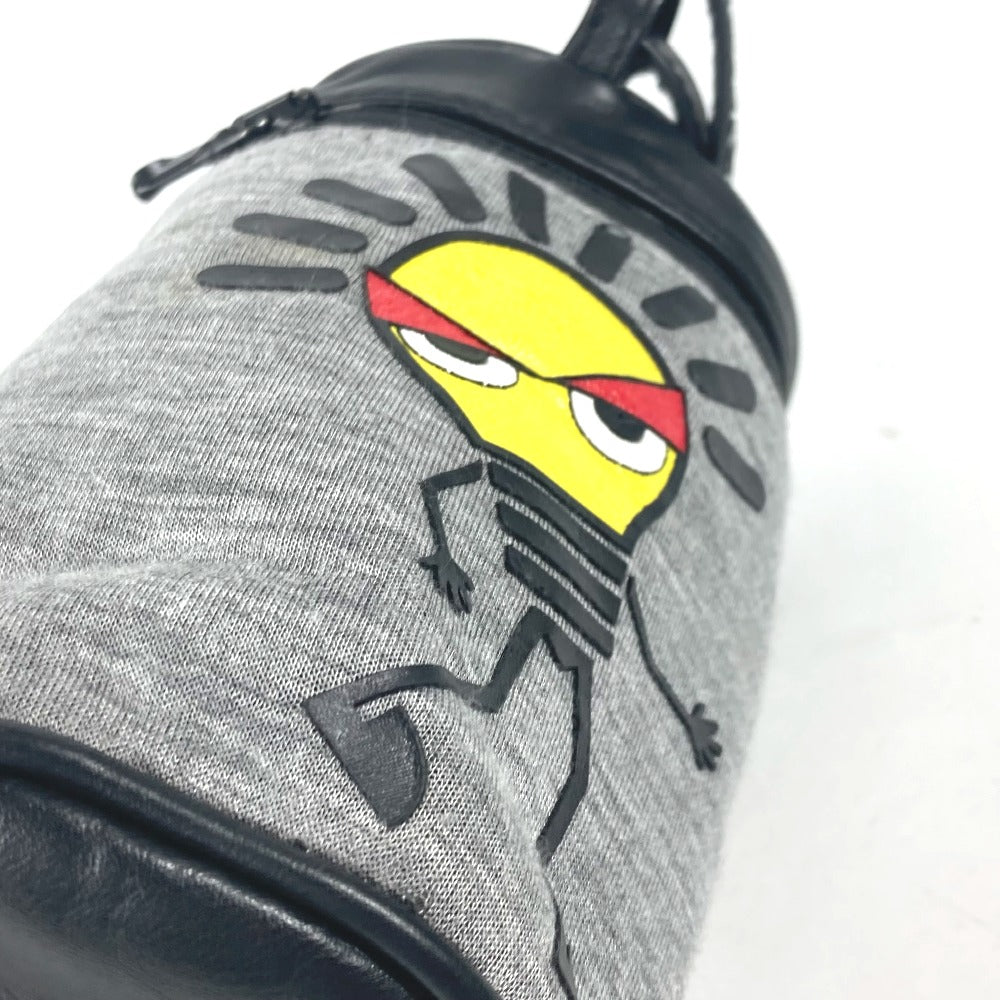 FENDI BABY ベビー 赤ちゃん ボトルケース 哺乳瓶ケース ポーチ ボトルホルダー キャンバス レディース グレー - brandshop-reference
