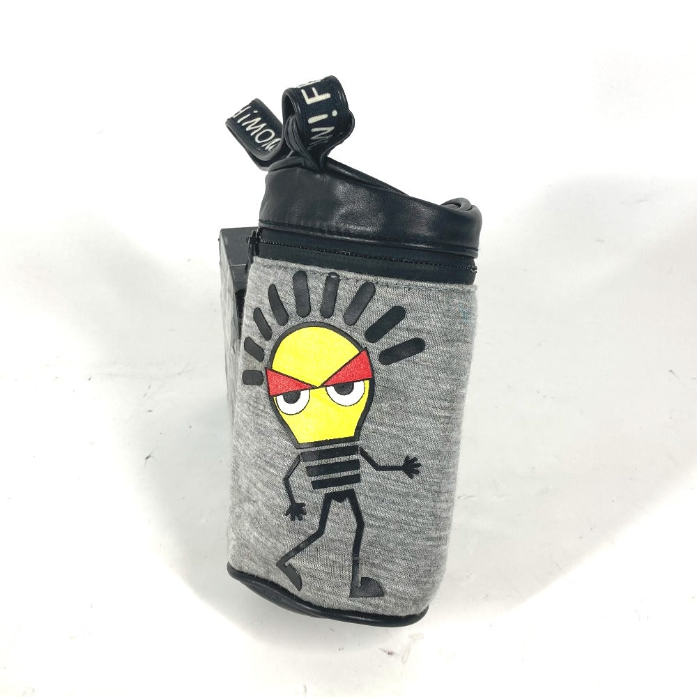 FENDI BABY ベビー 赤ちゃん ボトルケース 哺乳瓶ケース ポーチ ボトルホルダー キャンバス レディース グレー - brandshop-reference