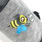 FENDI BABY ベビー 赤ちゃん ボトルケース 哺乳瓶ケース ポーチ ボトルホルダー キャンバス レディース グレー - brandshop-reference