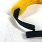 FENDI アイウェア サングラス 眼鏡 ロゴ メガネストラップ グラスコード メガネ掛け ボア ストラップ ファー ユニセックス イエロー