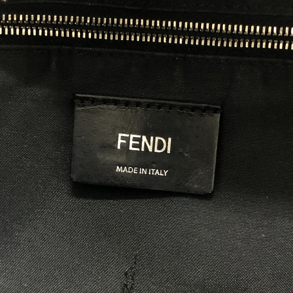 FENDI 8BZ036 By the Way Bejeweled Backpack, Leather, Women's, Black