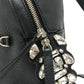 FENDI 8BZ036 By the Way Bejeweled Backpack, Leather, Women's, Black