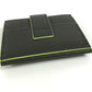 BVLGARI fragment logo multi-case, business card holder, pass case, card case, leather, men's, gray