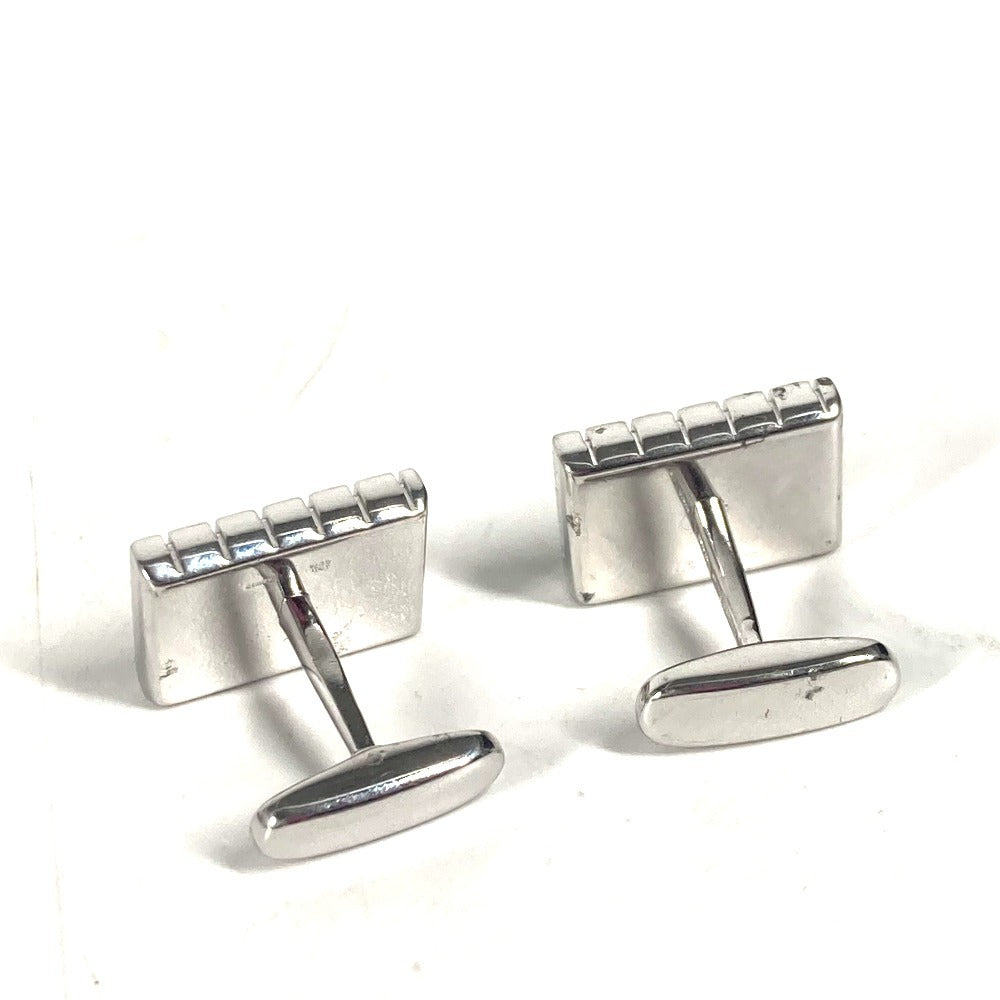 BVLGARI ロゴ アクセサリー カフス AG925 メンズ シルバー