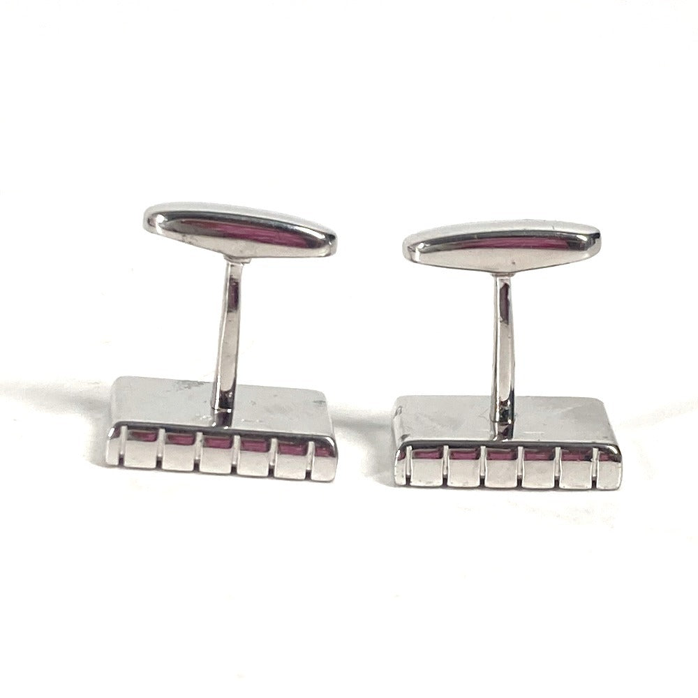 BVLGARI ロゴ アクセサリー カフス AG925 メンズ シルバー