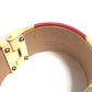 LOUIS VUITTON and Yayoi Kusama Collaboration Dot Bangle Bracelet in Enamel, Red, for Women