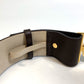 BVLGARI Men's and Women's Bvlgari Bvlgari Fashion Accessory Trouser Belt, Unisex Leather, Dark Brown