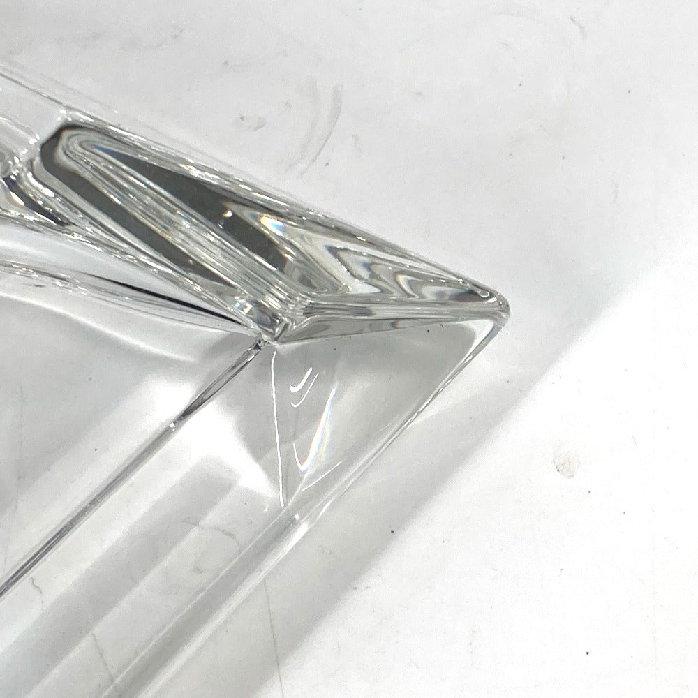 BVLGARI ローゼンタール Rosenthal ロゴ アッシュトレイ インテリア 灰皿 ガラス ユニセックス クリア