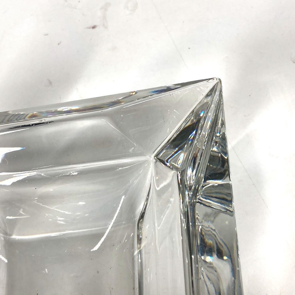 BVLGARI ローゼンタール Rosenthal ロゴ アッシュトレイ インテリア 灰皿 ガラス ユニセックス クリア