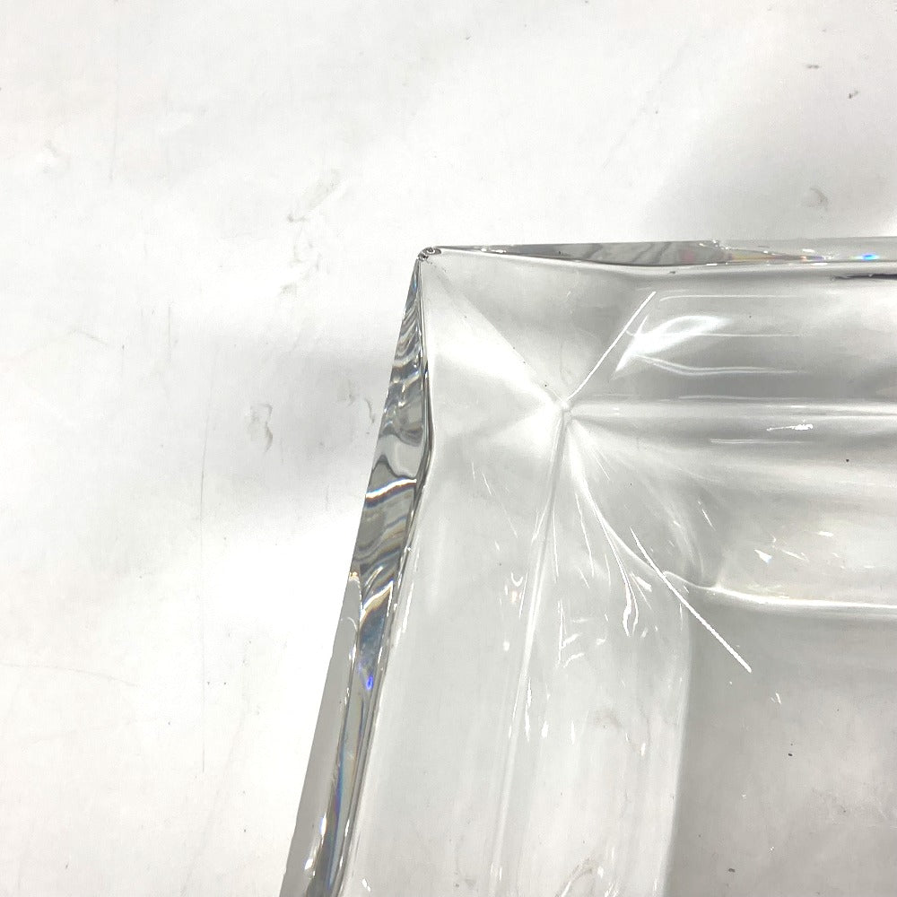 BVLGARI ローゼンタール Rosenthal ロゴ アッシュトレイ インテリア 灰皿 ガラス ユニセックス クリア