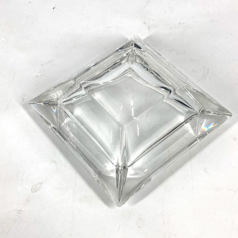 BVLGARI ローゼンタール Rosenthal ロゴ アッシュトレイ インテリア 灰皿 ガラス ユニセックス クリア