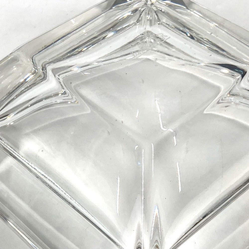 BVLGARI ローゼンタール Rosenthal ロゴ アッシュトレイ インテリア 灰皿 ガラス ユニセックス クリア