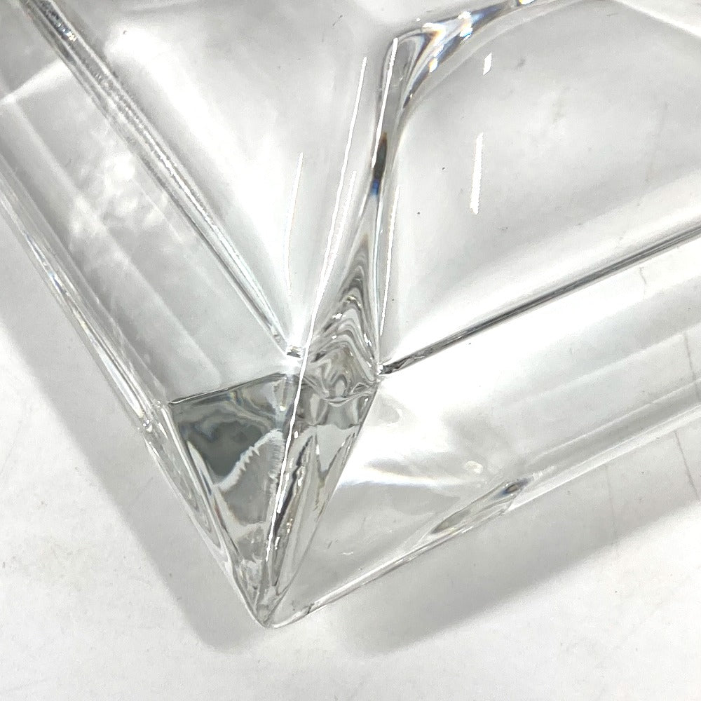 BVLGARI ローゼンタール Rosenthal ロゴ アッシュトレイ インテリア 灰皿 ガラス ユニセックス クリア