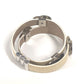 BVLGARI BVLGARI Logo Double Coiled Bracelet, Leather, Women's, Beige