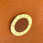 BVLGARI ブルガリブルガリロゴ ミニボストンバッグ カバン 肩掛け ショルダーバッグ レザー ユニセックス ブラウン