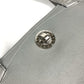BVLGARI 肩掛け ロゴ ターンロック カバン ショルダーバッグ トートバッグ レザー ユニセックス シルバー