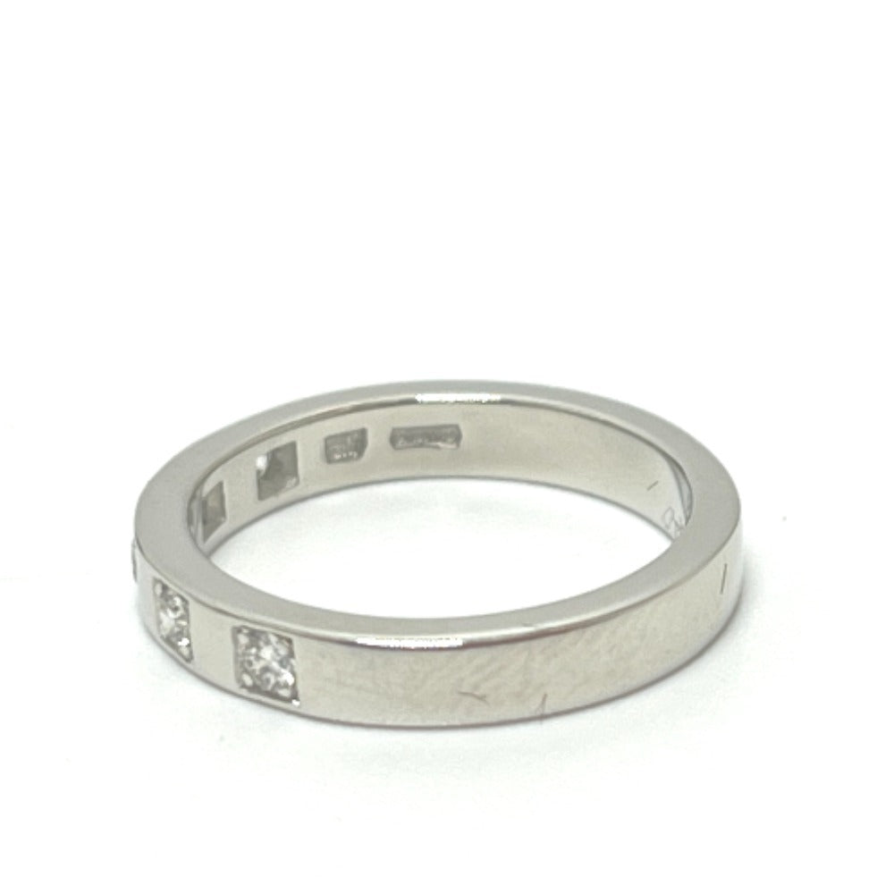 BVLGARI Jewelry Accessories "Marry Me" 5P Diamond Platinum Ring, Pt950, Women's, Silver