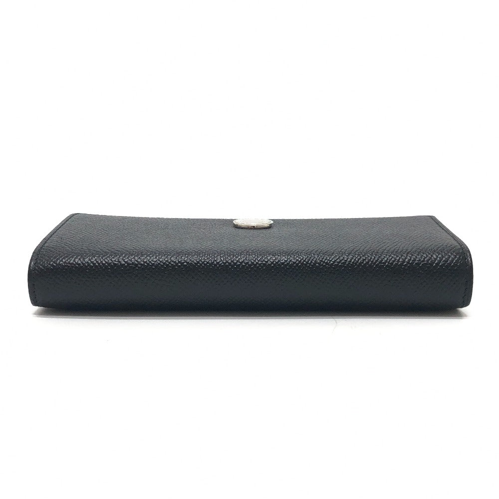 BVLGARI Bulgari Bulgari Wallet accessories Trifold wallet Leather Black Used