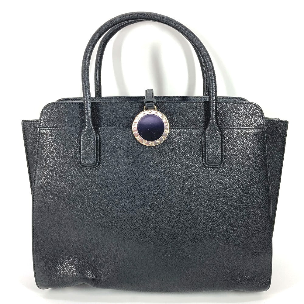 BVLGARI アルバ カバン 肩掛け ショルダーバッグ トートバッグ レザー レディース ブラック