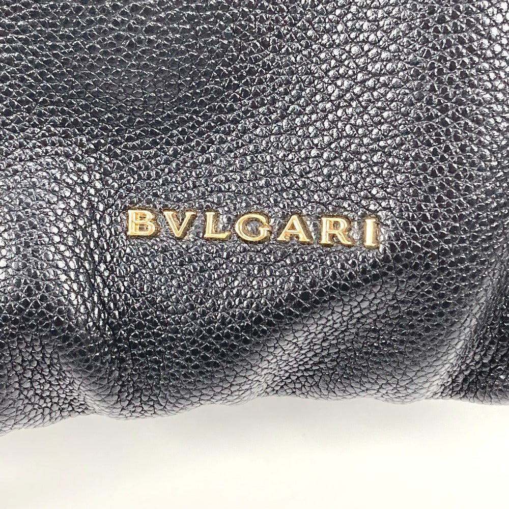 BVLGARI アルバ カバン 肩掛け ショルダーバッグ トートバッグ レザー レディース ブラック