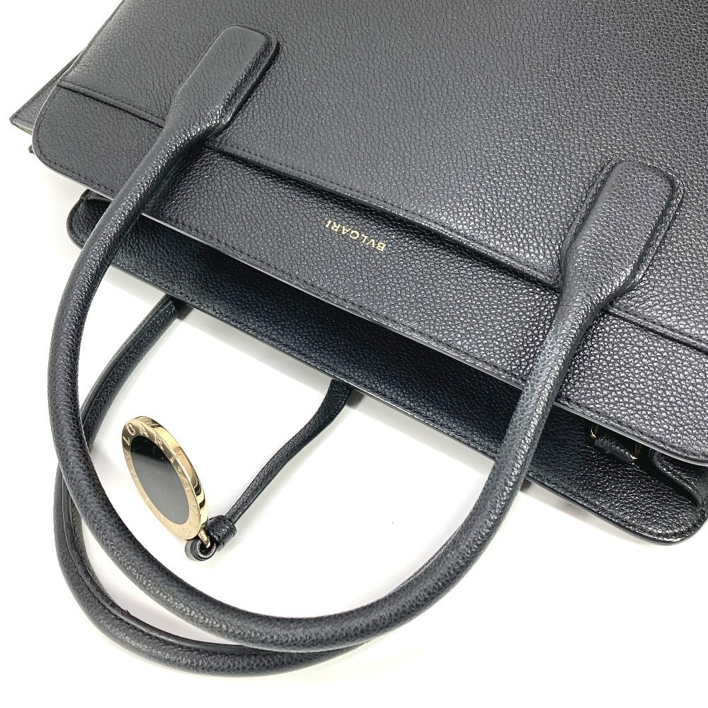 BVLGARI アルバ カバン 肩掛け ショルダーバッグ トートバッグ レザー レディース ブラック