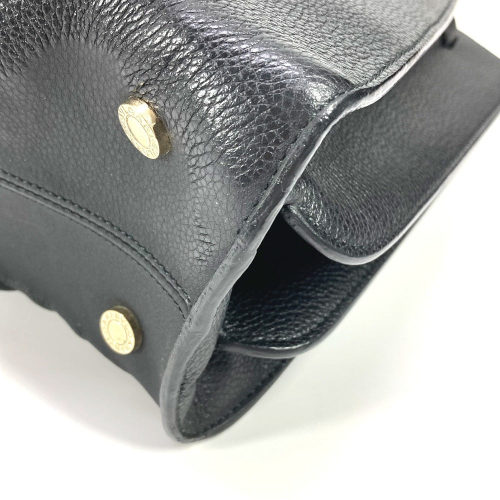 BVLGARI アルバ カバン 肩掛け ショルダーバッグ トートバッグ レザー レディース ブラック