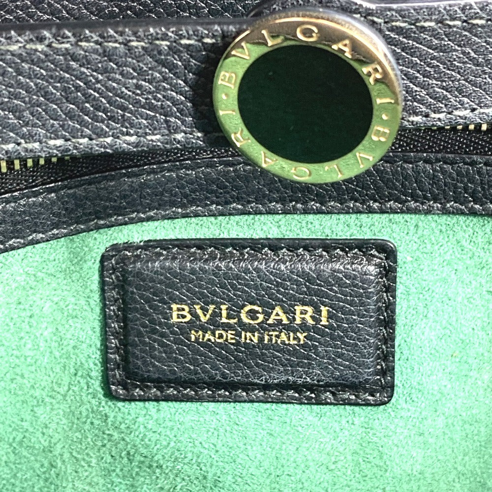 BVLGARI アルバ カバン 肩掛け ショルダーバッグ トートバッグ レザー レディース ブラック