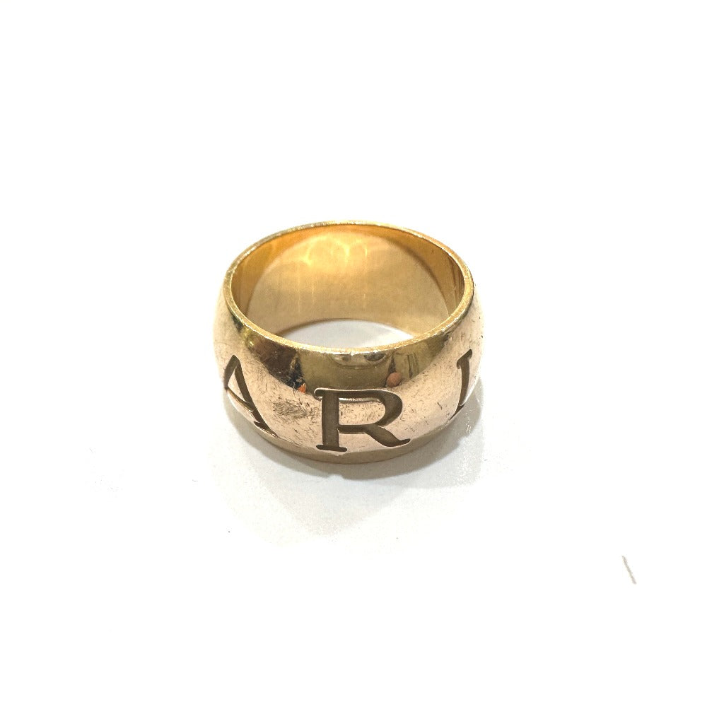 BVLGARI K18PG モノロゴ アクセサリー リング・指輪 K18PG レディース ピンクゴールド ゴールド
