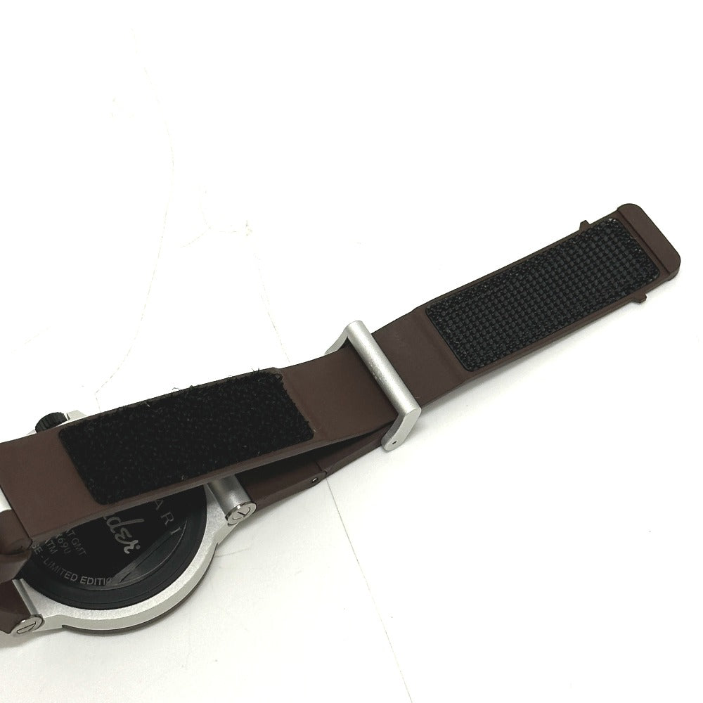 BVLGARI BB 40 AT Aluminum GMT Fender Automatic Watch, Brown, Men's, Limited Edition of 1,200 pieces worldwide