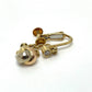CARTIER Trinity Ball 1PD Single Earring K18YG Women's Gold