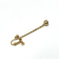 CARTIER Trinity Ball 1PD Single Earring K18YG Women's Gold