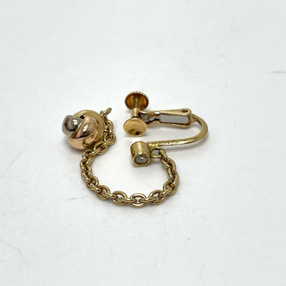 CARTIER Trinity Ball 1PD Single Earring K18YG Women's Gold