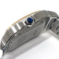 CARTIER W2SA0006 サントス ドゥカルティエ LM 純正交換ベルト2本付き 自動巻き ウォッチ 腕時計 SS/18K メンズ シルバー