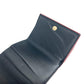 CARTIER Garland de Cartier Wallet Compact Wallet Trifold wallet Leather wine-red Used