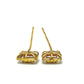 jewelry K18 スクエア ダイヤ メレダイヤ ジュエリー アクセサリー ピアス K18 レディース ゴールド