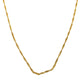 jewelry K18 金 18K K18YG スクリュー チェーンネックレス アクセサリー ジュエリー ネックレス K18 レディース ゴールド