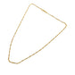 jewelry K18 金 18K K18YG スクリュー チェーンネックレス アクセサリー ジュエリー ネックレス K18 レディース ゴールド