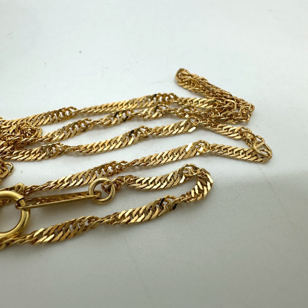 jewelry K18 金 18K K18YG スクリュー チェーンネックレス アクセサリー ジュエリー ネックレス K18 レディース ゴールド