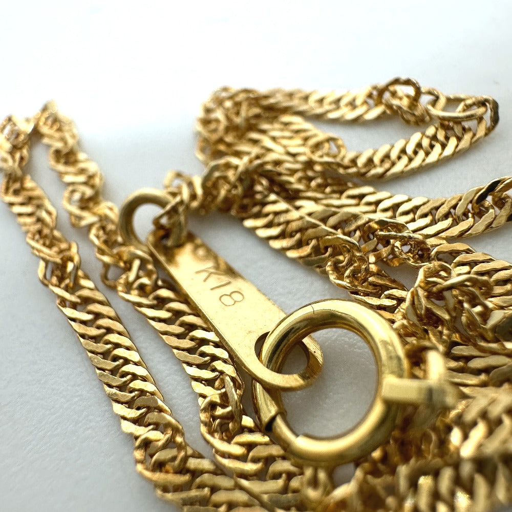 jewelry K18 金 18K K18YG スクリュー チェーンネックレス アクセサリー ジュエリー ネックレス K18 レディース ゴールド