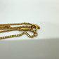 jewelry K18 金 18K K18YG 二面喜平 チェーンネックレス アクセサリー ジュエリー ネックレス K18 レディース ゴールド