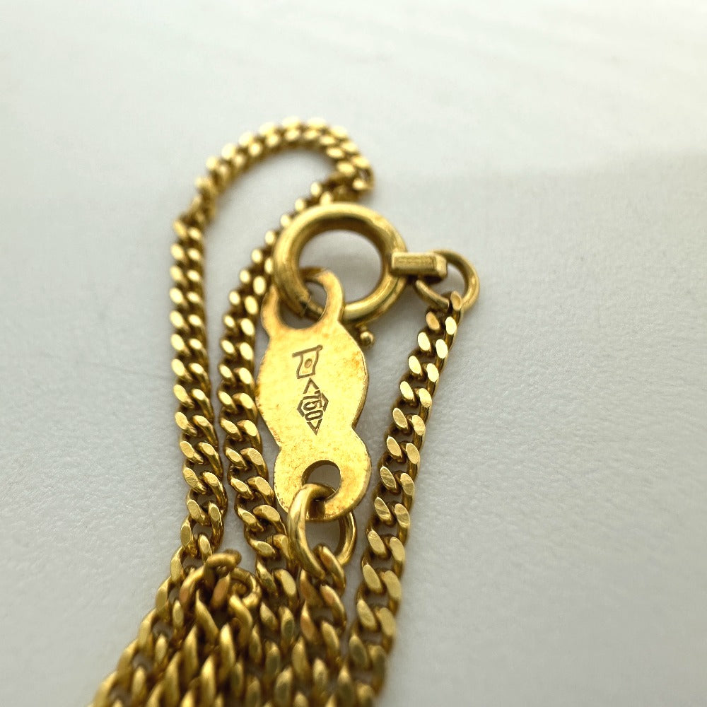 jewelry K18 金 18K K18YG 二面喜平 チェーンネックレス アクセサリー ジュエリー ネックレス K18 レディース ゴールド