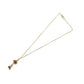 jewelry K18 金 18K K18YG アメジスト ボール デザイン チェーンネックレス アクセサリー ジュエリー ネックレス K18 レディース ゴールド