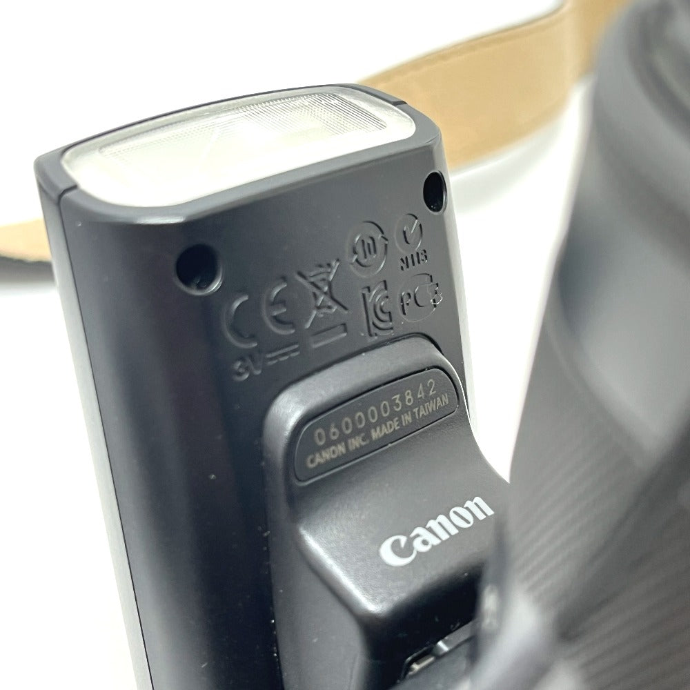 Canon EOS M Speedlite 90EX EF-M18-55 Digital SLR camera metal/plastic Black Used
